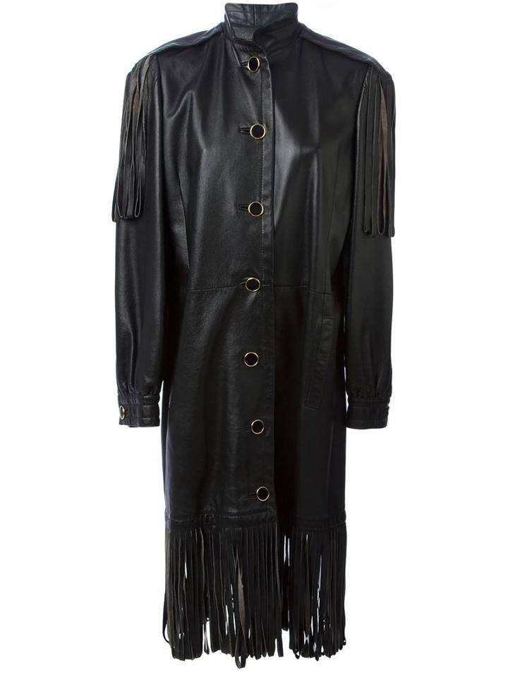 Christian Dior Vintage Leather Coat