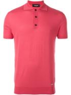 Dsquared2 Classic Polo Shirt, Men's, Size: Xl, Pink/purple, Wool