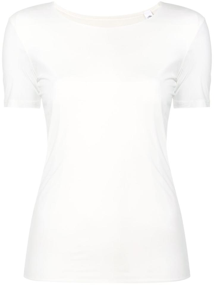 Jil Sander Short-sleeve Fitted T-shirt - White
