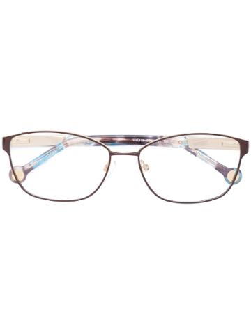 Ch Carolina Herrera Rectangular Shape Glasses - Multicolour