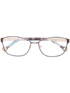 Ch Carolina Herrera Rectangular Shape Glasses - Multicolour