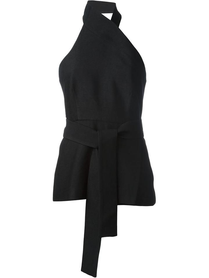 C/meo Tied Halterneck Top
