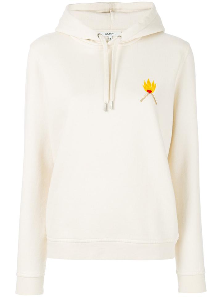 Ganni Lotti Hoodie - Nude & Neutrals