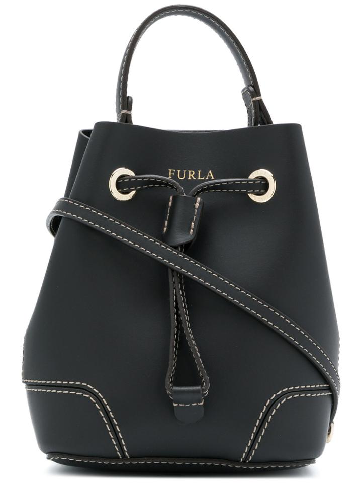 Furla Mini Stacy Bag - Black