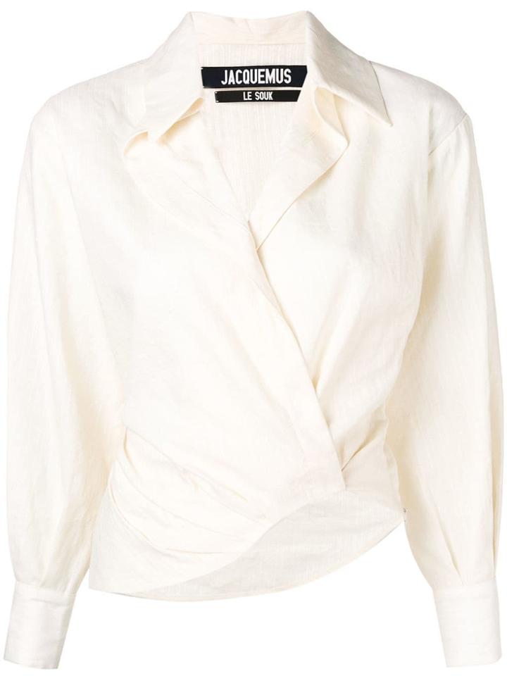 Jacquemus Layered Effect Shirt - Nude & Neutrals