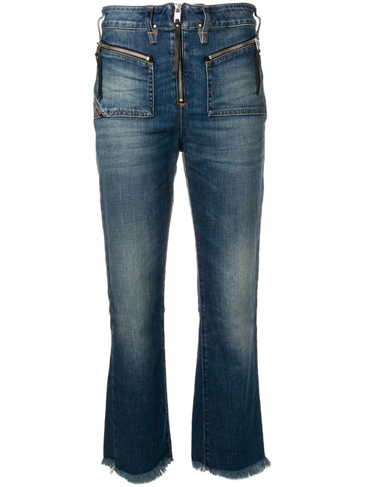 Diesel Flare D-earlie Jeans - Blue