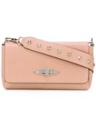 Red Valentino - Star Studded Crossbody Bag - Women - Calf Leather - One Size, Pink/purple, Calf Leather