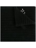 Blugirl Embellished Tip Scarf, Women's, Black, Cashmere/wool