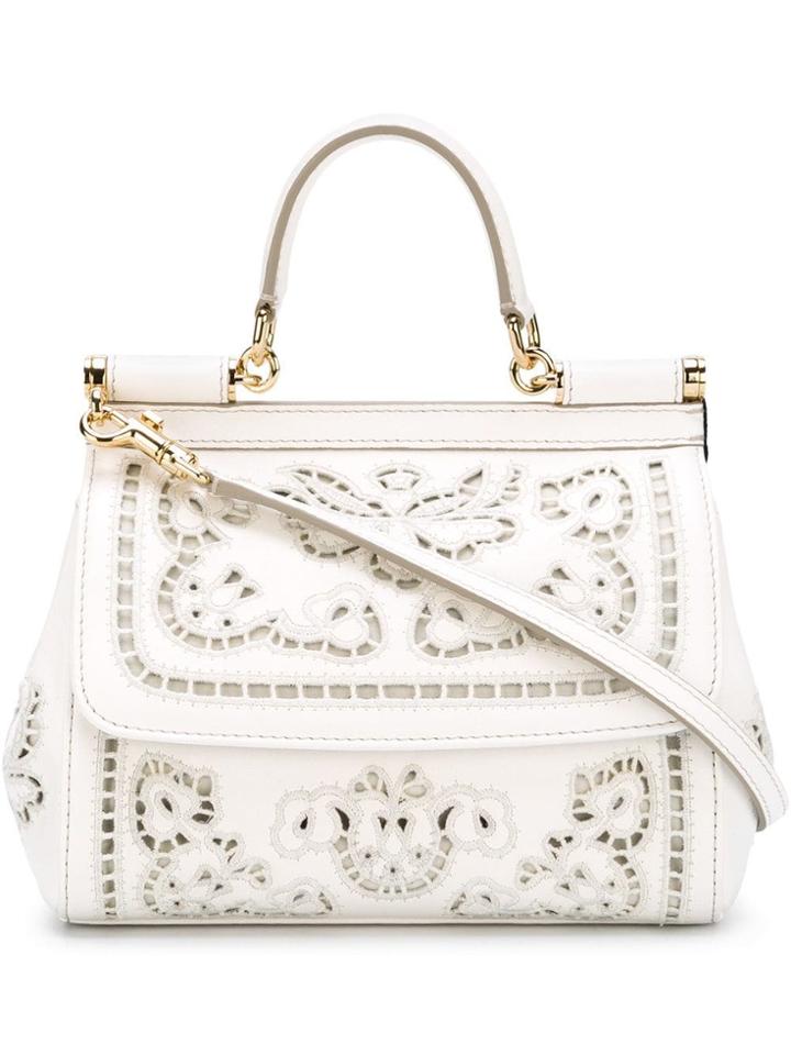 Dolce & Gabbana Mini 'sicily' Tote - White