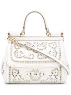 Dolce & Gabbana Mini 'sicily' Tote - White