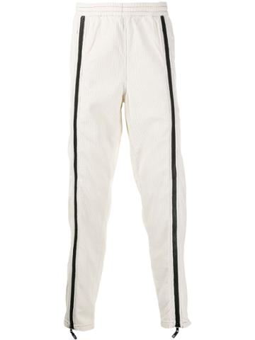 U.p.w.w. Front-zip Corduroy Trousers - White