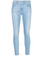 Agolde Mid Rise Skinny Jeans - Blue
