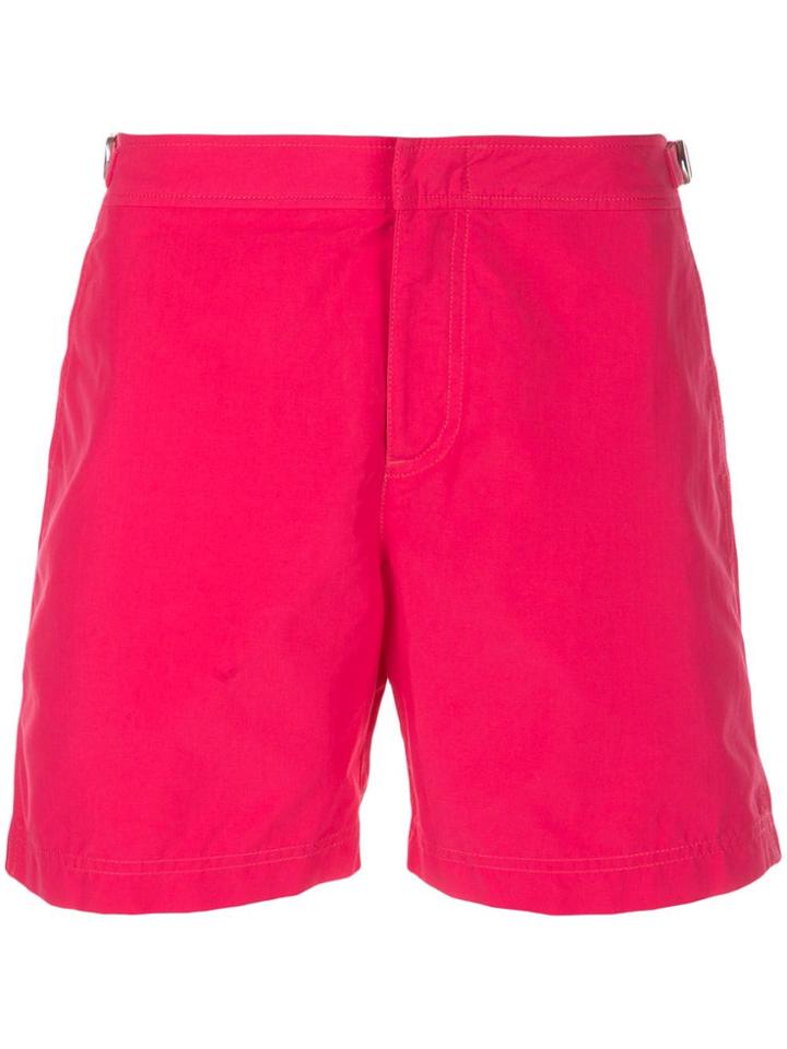 Orlebar Brown Side Pocket Bermuda Shorts - Pink