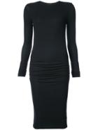 Atm Anthony Thomas Melillo Gathered Stretch Dress - Black