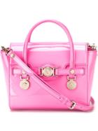 Versace 'signature' Tote, Women's, Pink/purple
