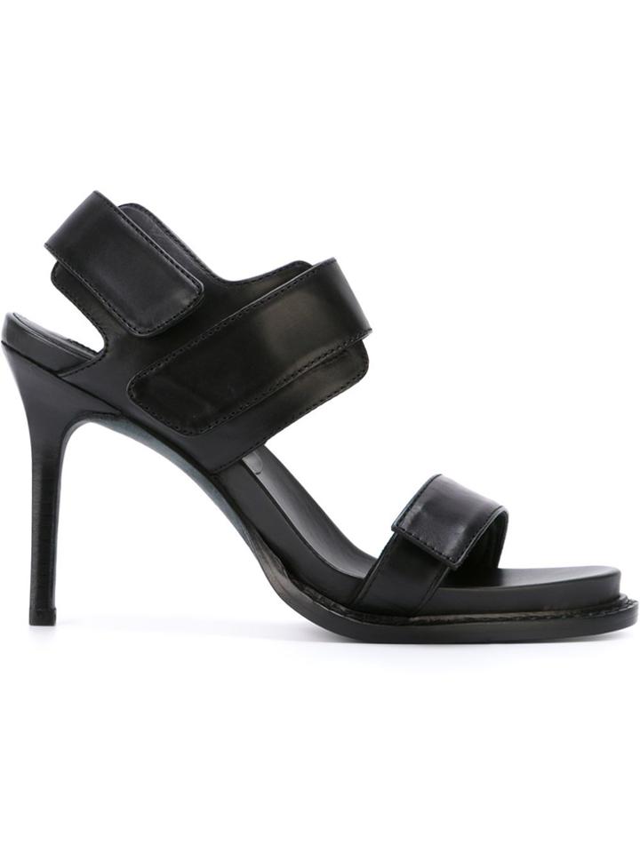 Ann Demeulemeester Strap Sandals - Black
