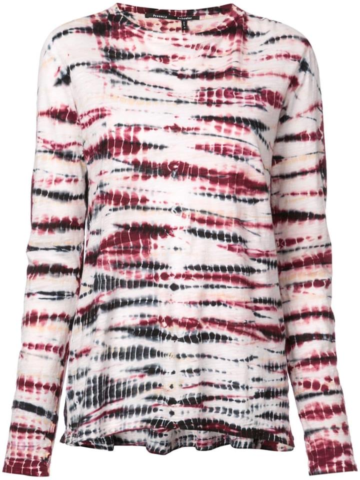 Proenza Schouler Tie-dye Long Sleeve T-shirt - Multicolour