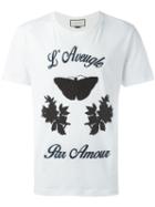 Gucci Embroidered Butterfly T-shirt