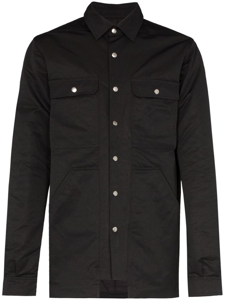 Rick Owens Drkshdw Padded Shirt Jacket - Black