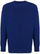Zucca Mock Neck Sweater - Blue