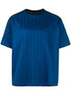 Diesel Black Gold Ribbed T-shirt - Blue
