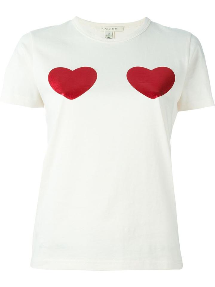Marc Jacobs Heart Print T-shirt