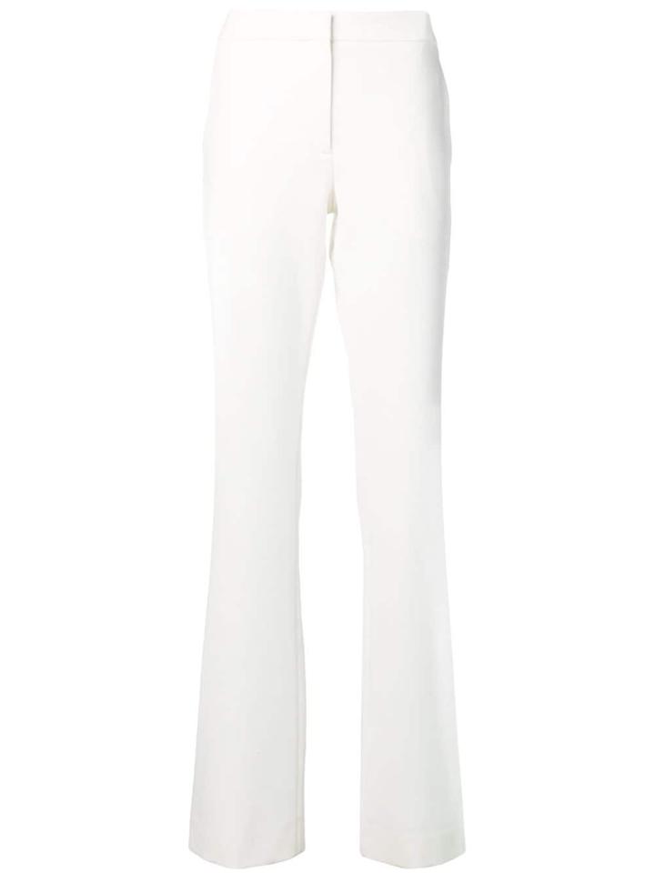 Moschino Bootcut Trousers - White