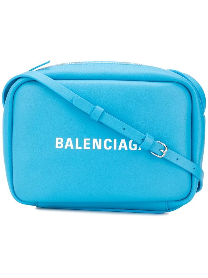 Balenciaga Everyday Camera S Bag - Blue