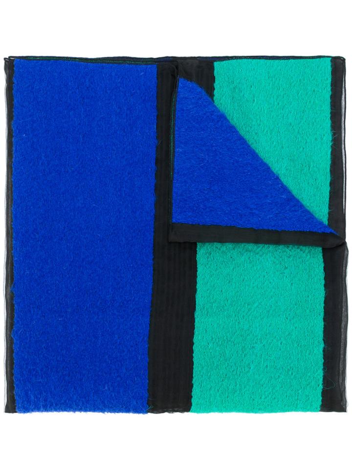 Giorgio Armani Striped Cosy Scarf - Multicolour