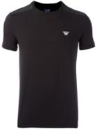 Armani Jeans Chest Logo T-shirt, Men's, Size: Large, Black, Cotton/spandex/elastane
