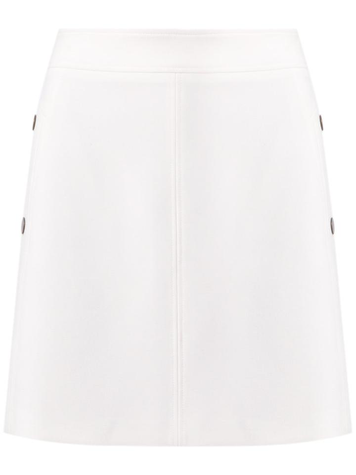 Talie Nk - Straight Skirt - Women - Polyester/spandex/elastane/viscose - 38, White, Polyester/spandex/elastane/viscose