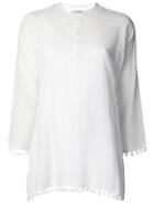 Dosa 'tassel Kurta' Top - White
