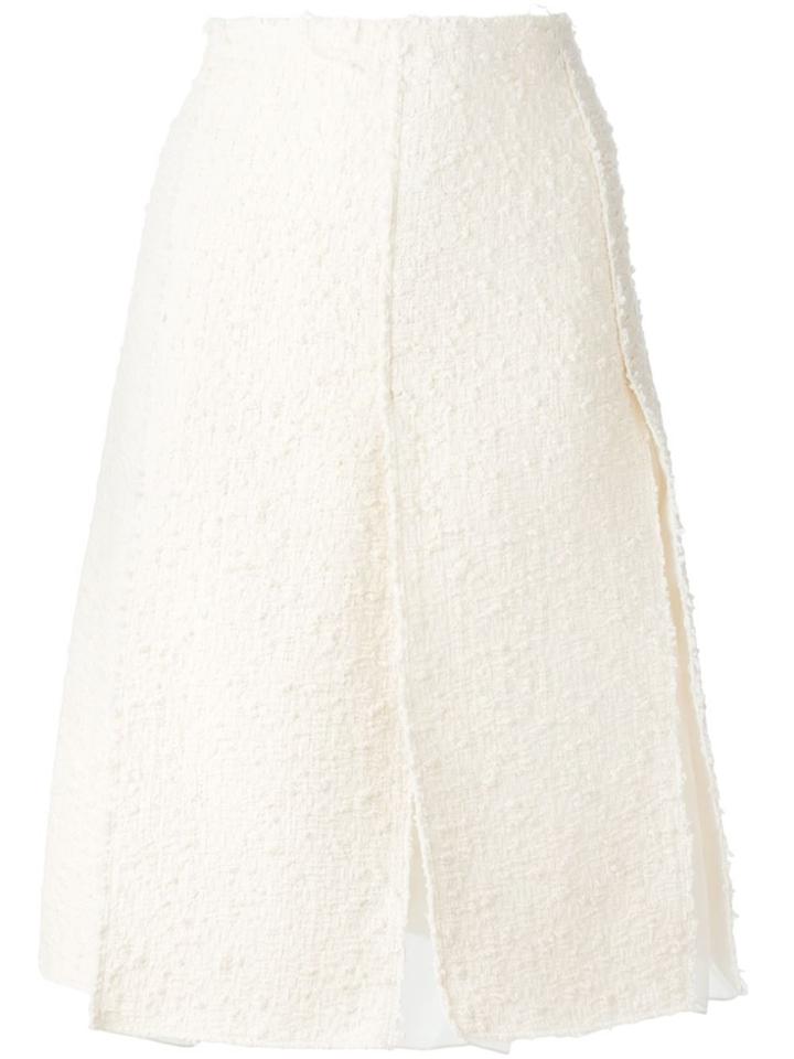 Nina Ricci Bouclé Knit Skirt - Nude & Neutrals