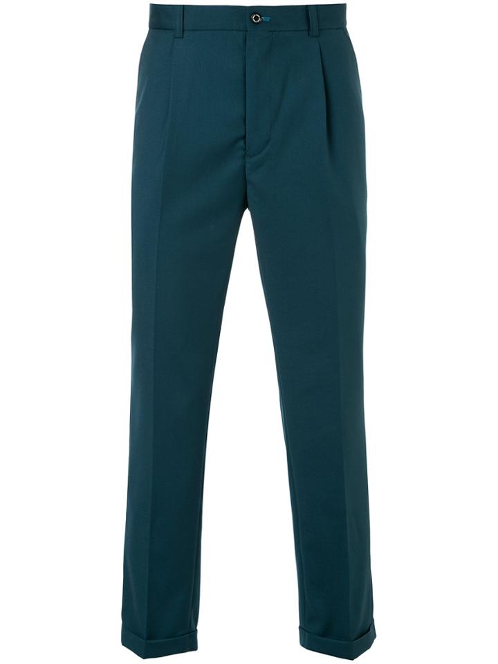 Guild Prime Fitted Tailored Trousers - Green