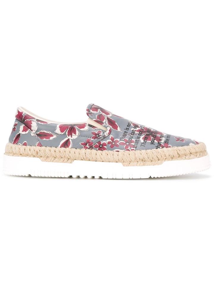 Valentino Garavani 'hawaiian Couture' Slip-on Sneakers