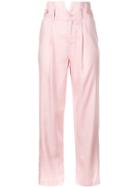 Fleur Du Mal V-waist Trousers - Pink