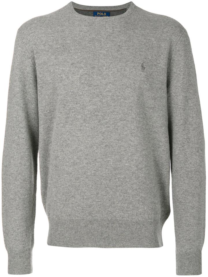 Polo Ralph Lauren Long Sleeved Sweater - Grey