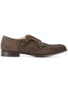 Church's Brogue Monk Shoes - Brown