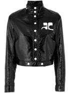 Courrèges Button Up Jacket - Black