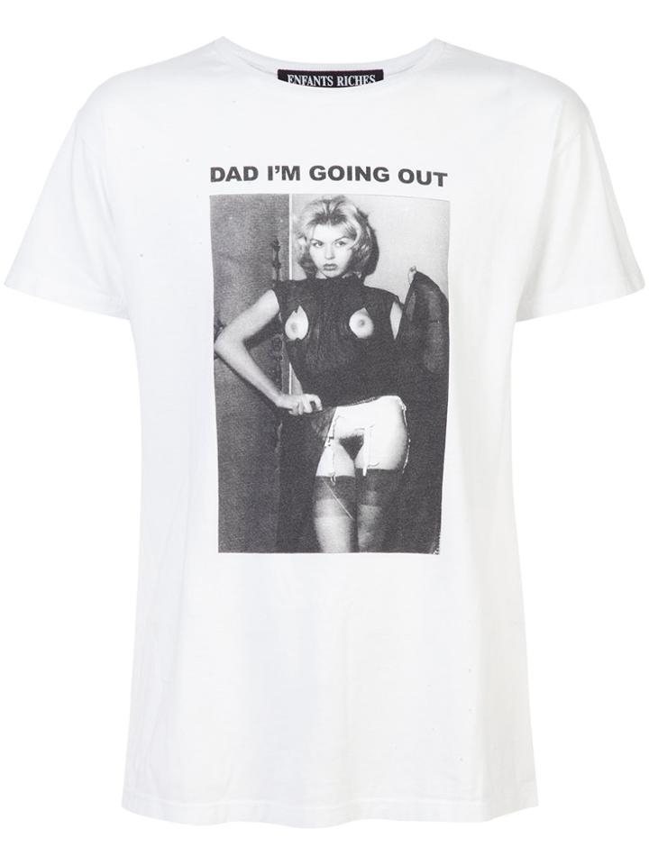 Enfants Riches Déprimés Dad I'm Going Out T-shirt - White