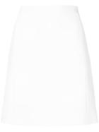 Blumarine Short Fitted Skirt - White