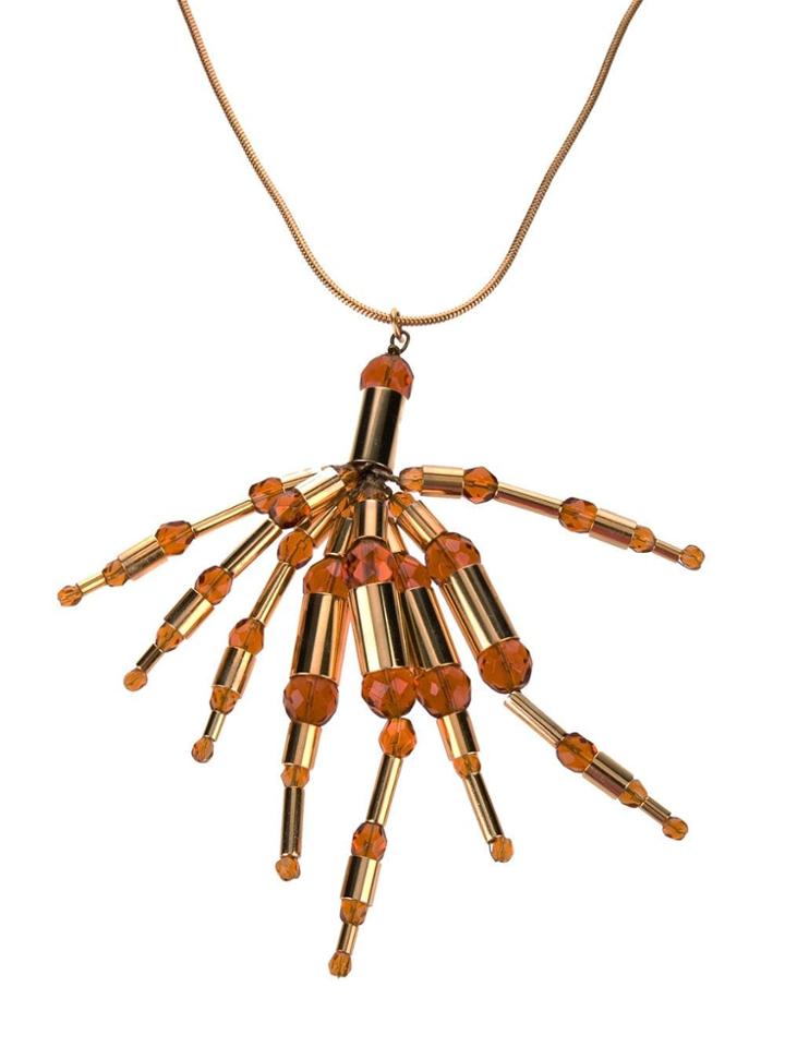 Paco Rabanne Vintage Cluster Necklace - Metallic