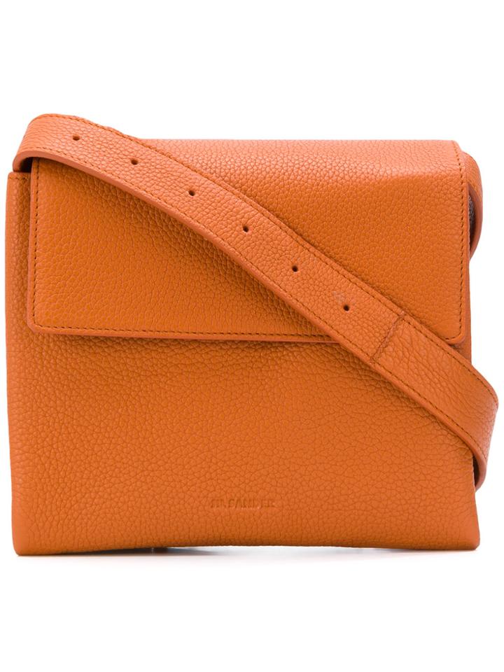 Jil Sander Flap Cross Body Bag - Yellow & Orange