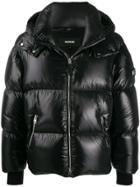 Mackage Logo Patch Feather Down Jacket - Black