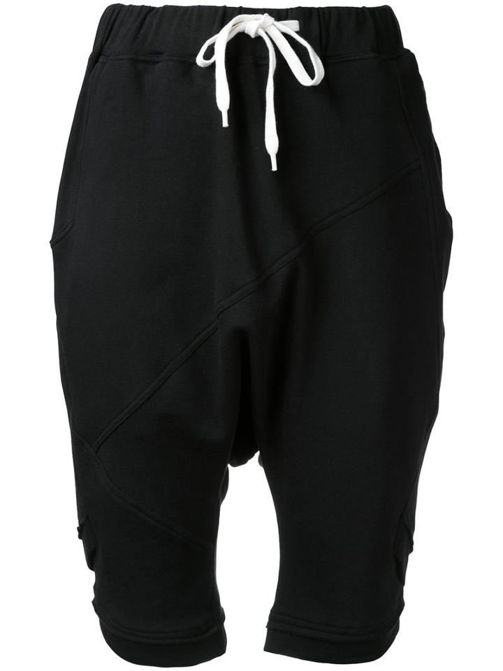 First Aid To The Injured - Pharynx Shorts - Women - Cotton - 1, Women's, Black, Cotton