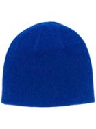 N.peal Double Layer Cashmere Beanie - Blue