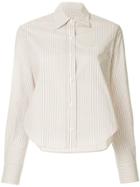 We11done Striped Shirt - Pink & Purple