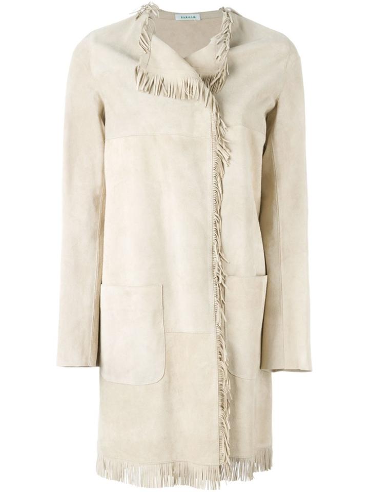 P.a.r.o.s.h. 'mindie' Coat - Nude & Neutrals