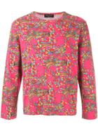 Comme Des Garçons Vintage Optical Print T-shirt - Pink