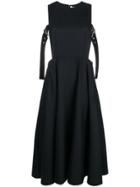Comme Des Garçons Noir Kei Ninomiya Buckle Strap Pinafore Dress - Blue
